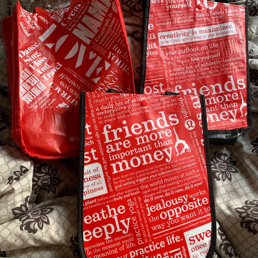 Lululemon tote bags 💘